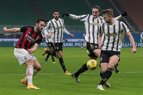 Juventus đấu với AC Milan